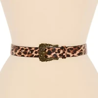 Jessica Simpson Ornate Buckle 1 Pair Womens Belt