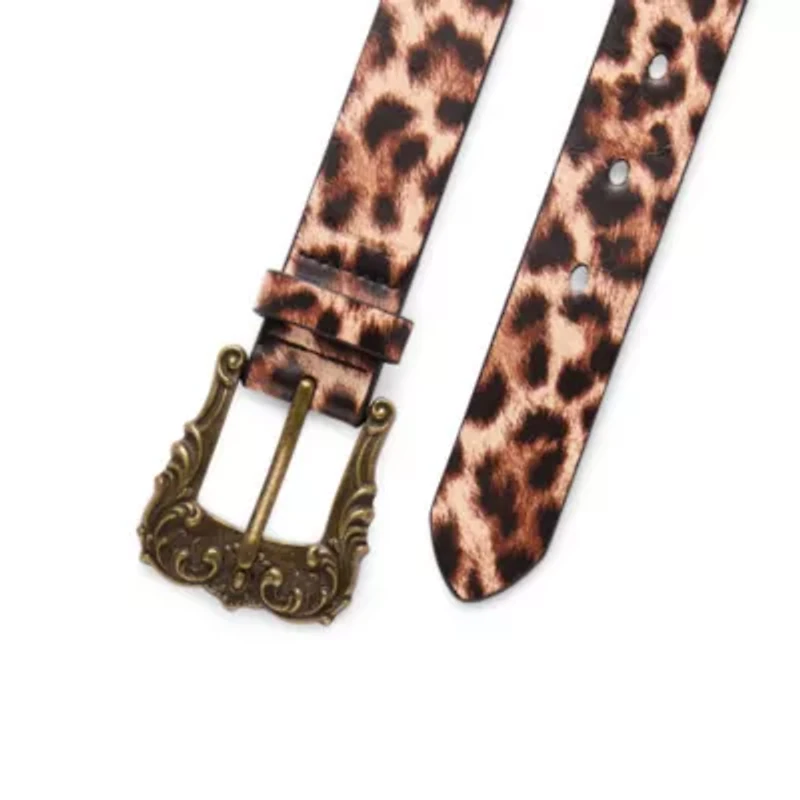 Jessica Simpson Ornate Buckle 1 Pair Womens Belt