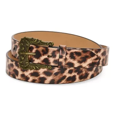 Jessica Simpson Ornate Buckle 1 Pair Womens Belt