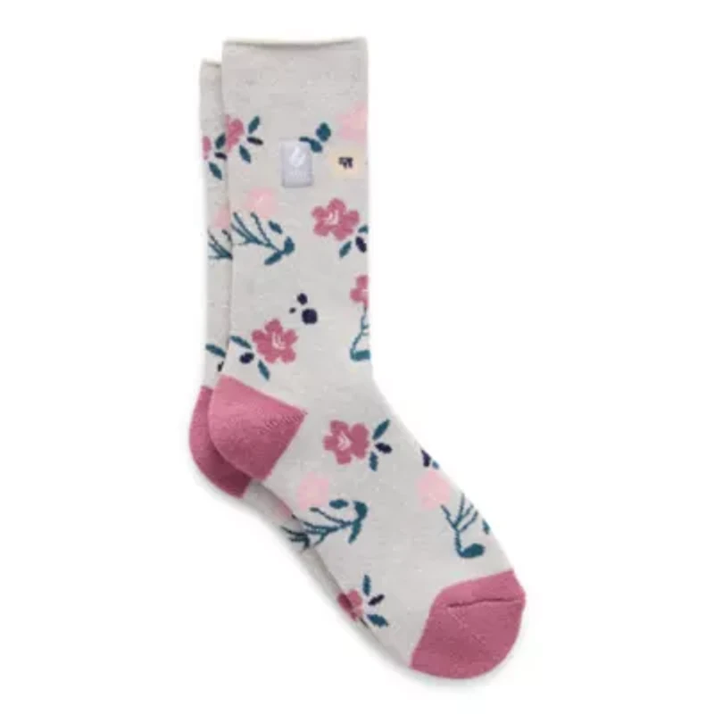 Heat Holders  Lite Lanuza Womens 1 Pair Crew Socks