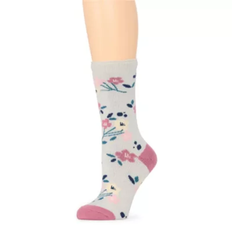 Heat Holders  Lite Lanuza Womens 1 Pair Crew Socks