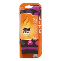 Heat Holders  Lite Jennifer Womens 1 Pair Crew Socks