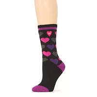 Heat Holders  Lite Jennifer Womens 1 Pair Crew Socks