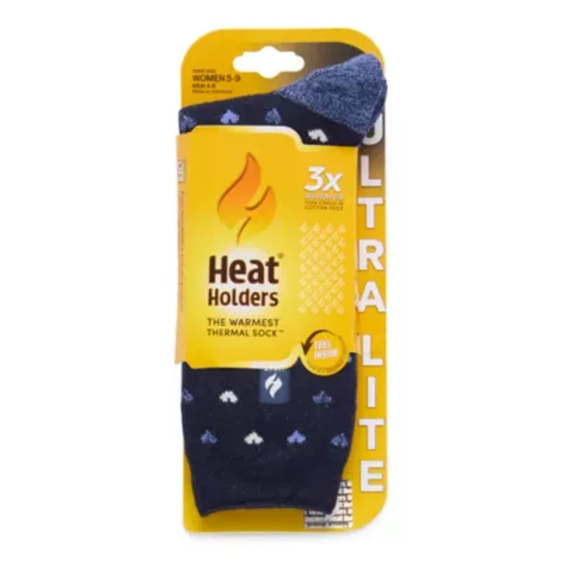 Heat Holders  Ultra Lite Orchid Womens 1 Pair Crew Socks