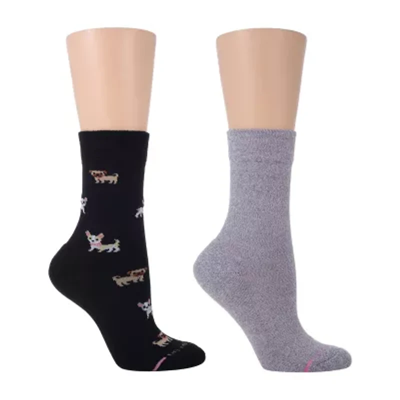 Dr.Motion Womens Quarter Ankle Socks