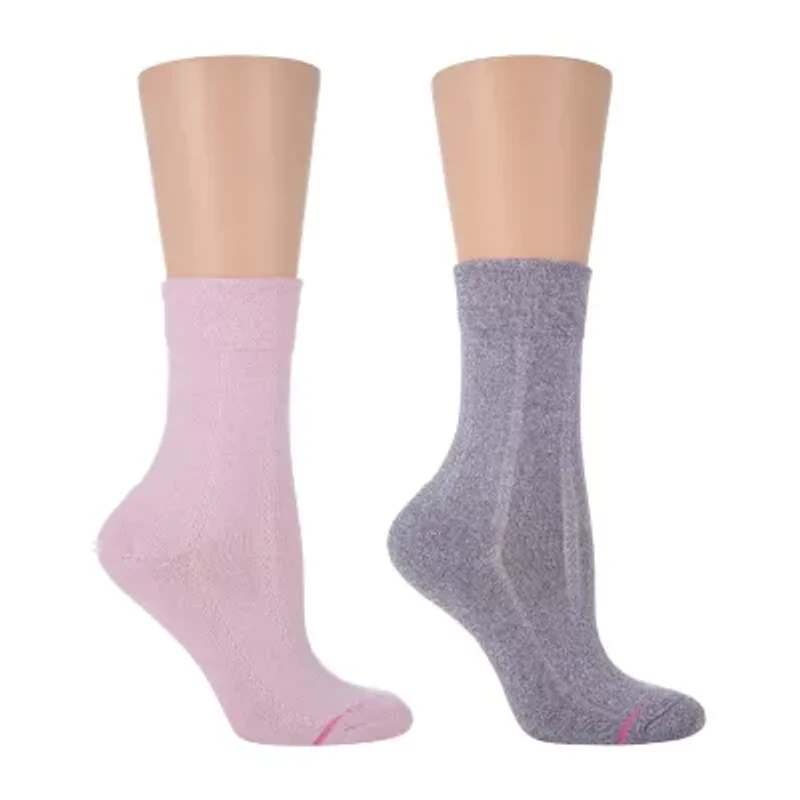 Dr.Motion Womens Quarter Ankle Socks