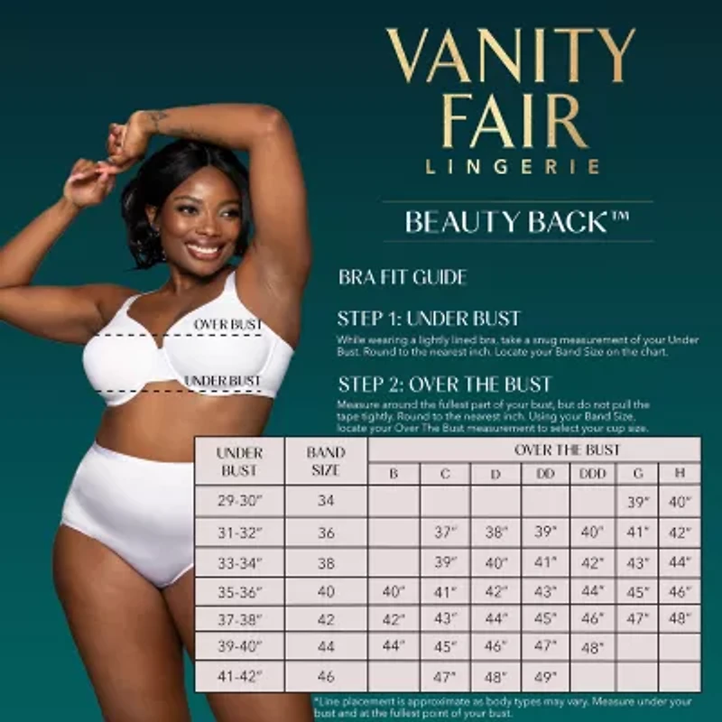 Vanity Fair Underwire Full Coverage Bra 76380
