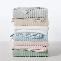 Linery Luxurious Cotton 6-pc. Quick Dry Bath Towel Set