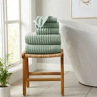 Linery Luxurious Cotton 6-pc. Quick Dry Bath Towel Set