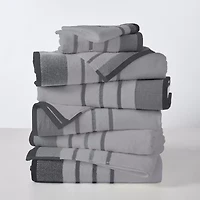 Linery Cotton Decorative 6-pc. Quick Dry Bath Towel Set