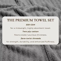 Linery Solid Cotton Ribbed Textured 2-pc. Bath Sheet