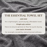 Linery 4-pc. Quick Dry Bath Towel