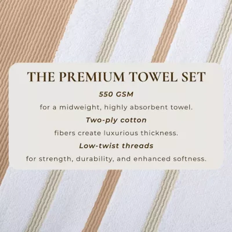 Linery Luxury Cotton Decorative 4-pc. Hand Towel