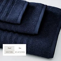 Linery Luxurious Cotton 6-pc. Hand Towel