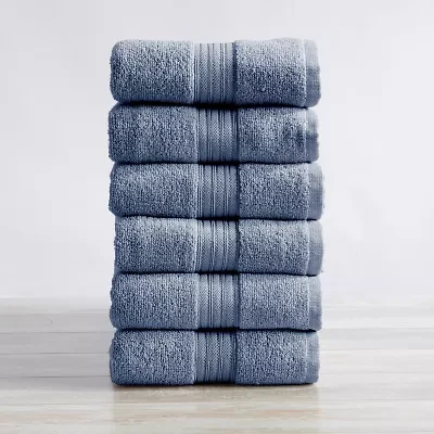 Linery Cotton Everyday 6 Pc Hand Towel Set