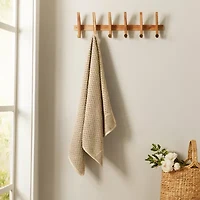 Linery Cotton Quick-Dry Textured 6-pc. Hand Towel