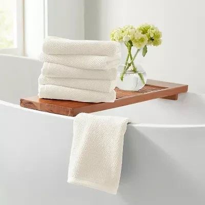 Linery Cotton Quick- Dry Textured 6-pc. Hand Towel