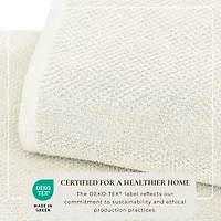 Linery Cotton Quick- Dry Textured 6-pc. Hand Towel