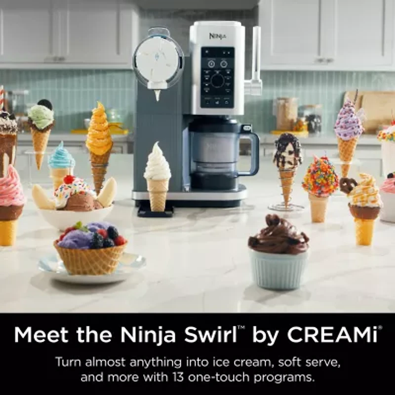 Ninja® Swirl CREAMi Soft-Serve Ice Cream Maker