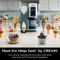 Ninja® Swirl CREAMi Soft-Serve Ice Cream Maker