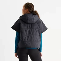 Xersion Womens Woven Poncho Vest