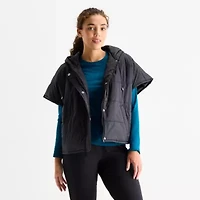 Xersion Womens Woven Poncho Vest
