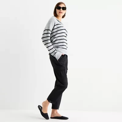Stylus Womens Cuffed Cargo Pant