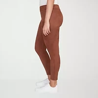 Hearts Of Palm Womens Skinny Mid Rise Pull-On Pant