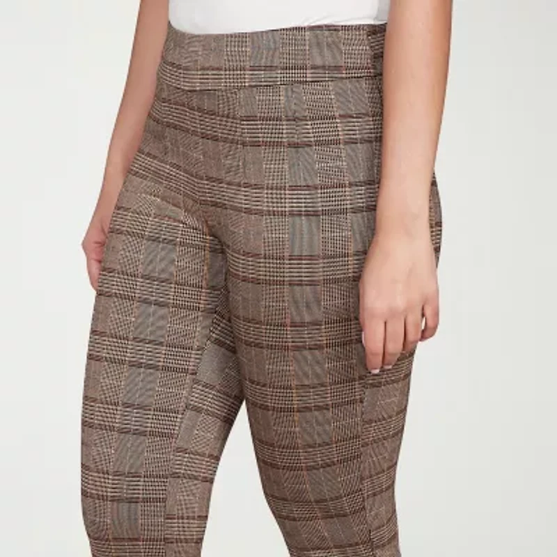 Hearts Of Palm Womens Skinny Mid Rise Pull-On Pant