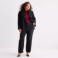 Worthington Womens Regular Fit Plus Blazer