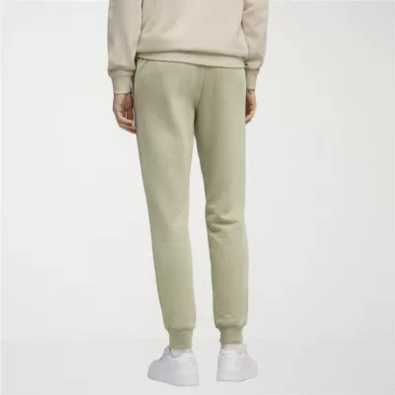 PUMA Essential Mens Drawstring Waist Tapered Regular Fit Fleece Active Jogger Pant