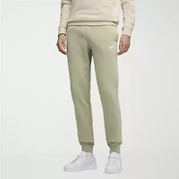 PUMA Essential Mens Drawstring Waist Tapered Regular Fit Fleece Active Jogger Pant