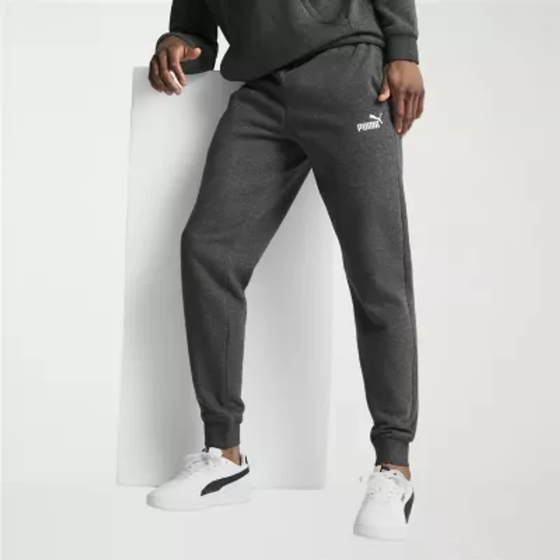PUMA Essential Mens Drawstring Waist Regular Fit Fleece Active Jogger Pant