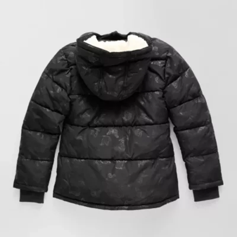Thereabouts Little & Big Kid Girls Water Resistant Heavyweight Puffer Jacket