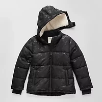 Thereabouts Little & Big Kid Girls Water Resistant Heavyweight Puffer Jacket