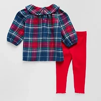 Okie Dokie Baby Girls 2-pc. Pant Set