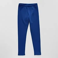 Thereabouts Little & Big Kid Girls Fleece Full Length Leggings