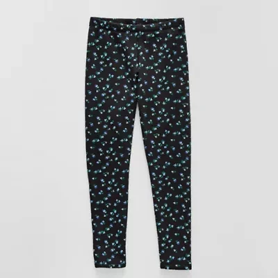 Thereabouts Little & Big Kid Girls Fleece Full Length Leggings