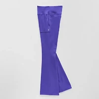 Xersion Little & Big Kid Girls High Rise Flare Regular Fit Pull-On Pant