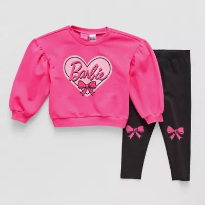 Toddler Girls 2-pc. Barbie Legging Set