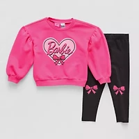 Toddler Girls 2-pc. Barbie Legging Set