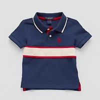 U.S. Polo Assn. Toddler Boys Short Sleeve Classic Fit Shirt