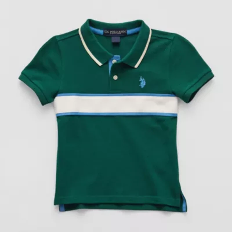 U.S. Polo Assn. Toddler Boys Short Sleeve Classic Fit Shirt