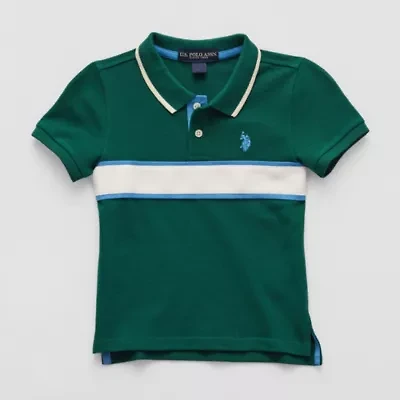 U.S. Polo Assn. Toddler Boys Short Sleeve Classic Fit Shirt