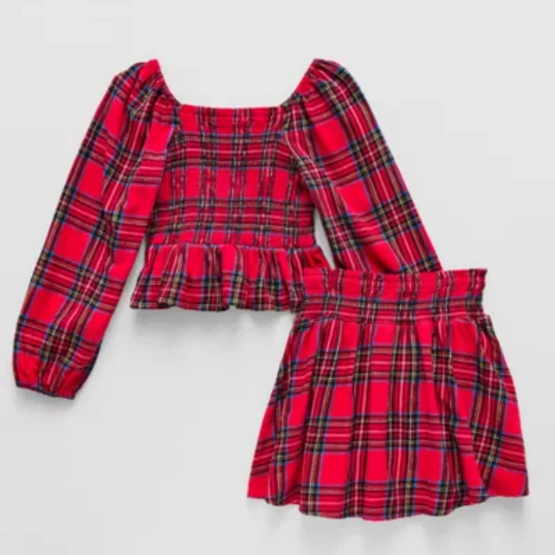 Thereabouts Little & Big Kid Girls 2-pc. Skirt Set