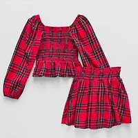 Thereabouts Little & Big Kid Girls 2-pc. Skirt Set