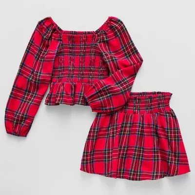 Thereabouts Little & Big Kid Girls 2-pc. Skirt Set