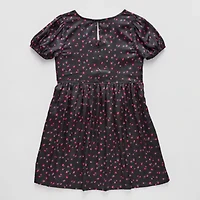 Thereabouts Little & Big Kid Girls Short Sleeve A-Line Dress