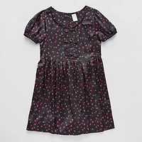 Thereabouts Little & Big Kid Girls Short Sleeve A-Line Dress