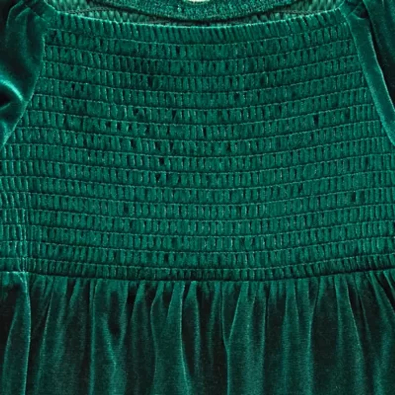 Thereabouts Little & Big Kid Girls Long Sleeve A-Line Dress